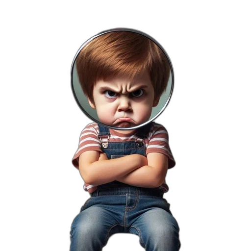 face, staff, creature, 3d render, cartoon, photorealistic, concept art, older transparent PNG cut-out