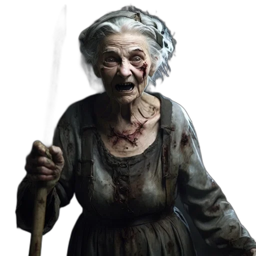 staff, dress, face, photorealistic, concept art, 3d render, pixel art, elderly transparent PNG cut-out