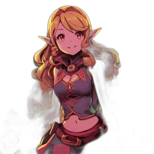 staff, dress, weapon, dragon transparent PNG cut-out