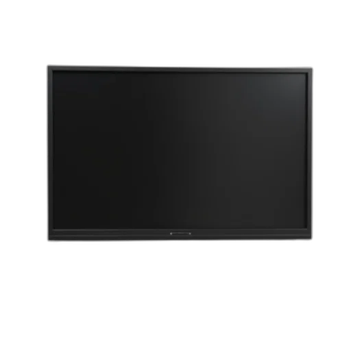 furniture, weapon, 3d render, sleek, black, flat-screen, thin, bezel transparent PNG cut-out