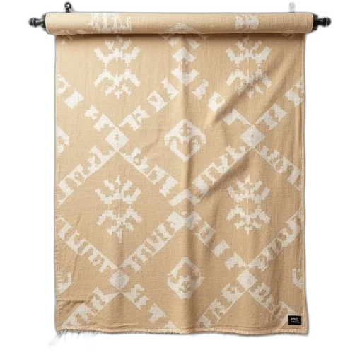 umbrella, dress, furniture, earth tones, beige, white, patterned, fabric transparent PNG cut-out