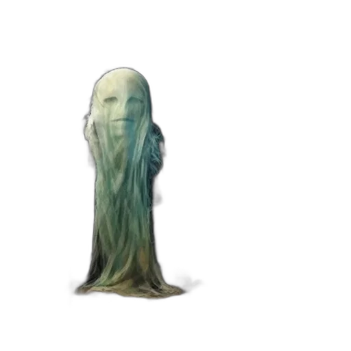 mask, creature, hair, face, concept art, 3d render, fantasy art, pixel art transparent PNG cut-out