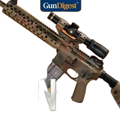 weapon, staff, 3d render, gun transparent PNG cut-out