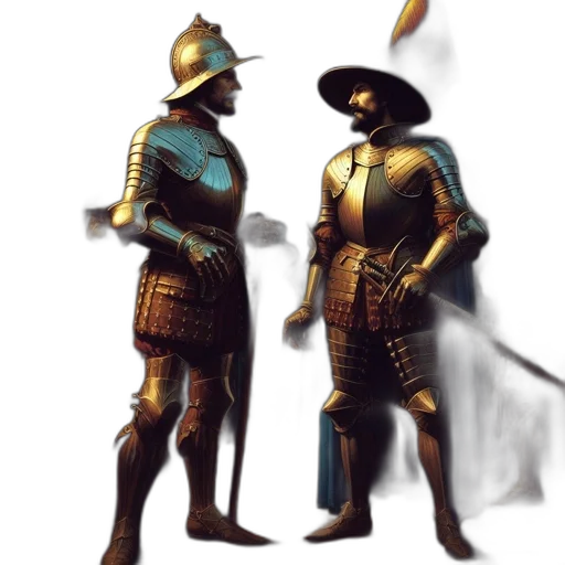 staff, sword, hat, weapon, concept art, 3d render, fantasy art, photorealistic transparent PNG cut-out