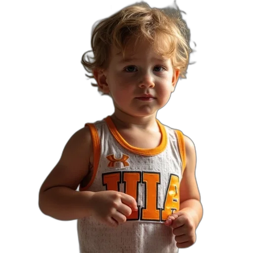 face, photorealistic, boys, infant transparent PNG cut-out