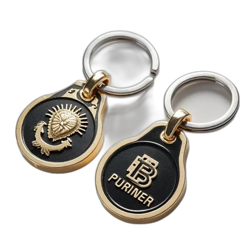 jewelry, cheap, promotional, printed, logo, keychain transparent PNG cut-out