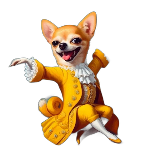 staff, animal, jacket, fantasy art, concept art, photorealistic, 3d render, opulently transparent PNG cut-out
