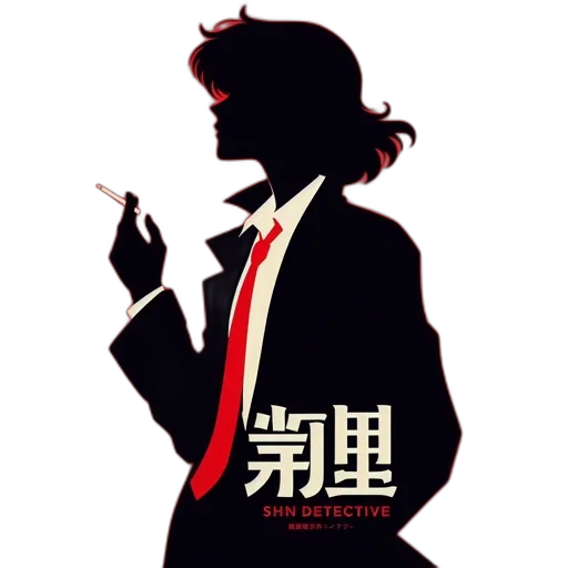 staff, jacket, anime, concept art, pixel art, vaporwave, neon lights, fire transparent PNG cut-out