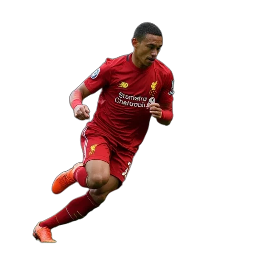pixel art, photorealistic, liverpool, steven transparent PNG cut-out