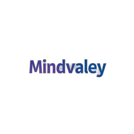 second, image, shows, same, stylized, word, mindvalley, gradient transparent PNG cut-out