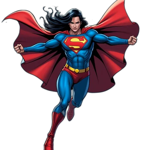 comic book art, concept art, comic, book, illustration, character, long, black transparent PNG cut-out