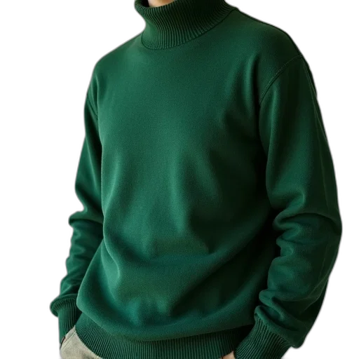jacket, staff, hat, face, 3d render, photorealistic, green, earth tones transparent PNG cut-out