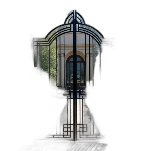 umbrella, building, crown, face transparent PNG cut-out