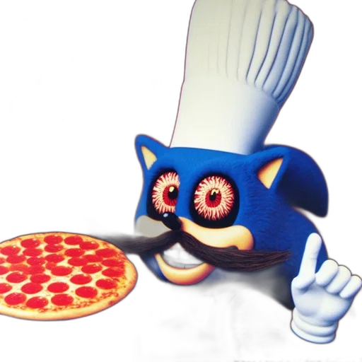 food, animal, weapon, creature, 3d render, concept art, pixel art, animated transparent PNG cut-out