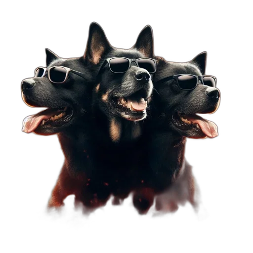 animal, creature, crown, face, photorealistic, watercolor, concept art, 3d render transparent PNG cut-out