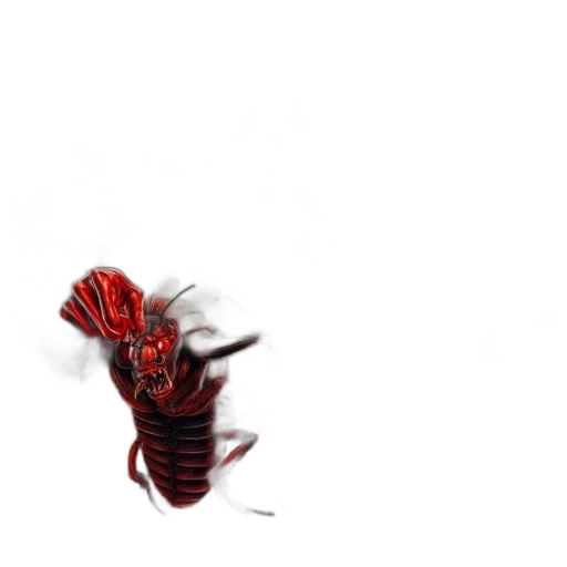 creature, animal, hair, weapon, concept art, 3d render, photorealistic, pixel art transparent PNG cut-out