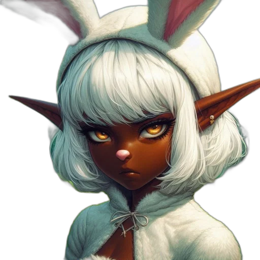 staff, face, fantasy art, concept art, pixel art, anime, close-up, fantasy transparent PNG cut-out
