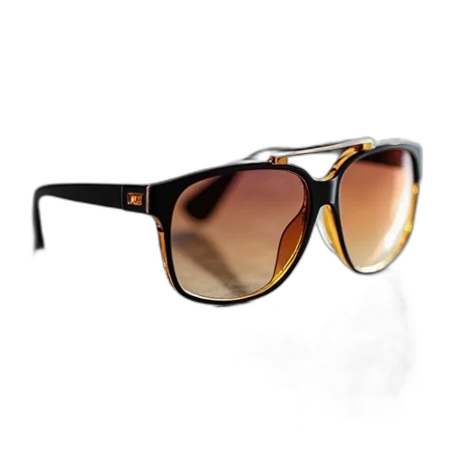3d render, polarized, lens, glasses transparent PNG cut-out