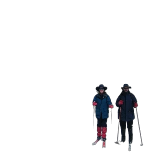 staff, umbrella, hat, jacket, concept art, 3d render, pixel art, snow transparent PNG cut-out