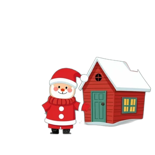3d render, christmas, math, bundle transparent PNG cut-out