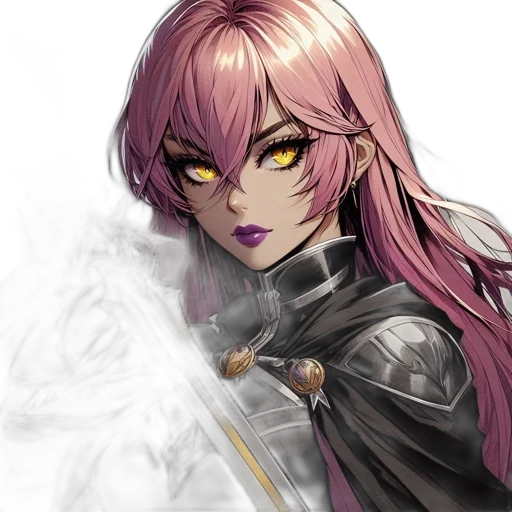 staff, fantasy art, concept art, anime, watercolor, fire, dark, monochrome transparent PNG cut-out