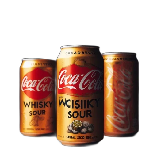 bottle, food, weapon, 3d render, photorealistic, golden, three, cans transparent PNG cut-out