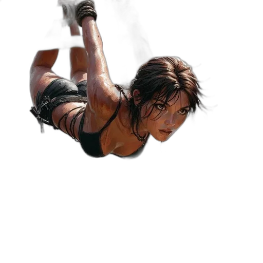weapon, staff, sword, concept art, photorealistic, comic book art, 3d render, woman transparent PNG cut-out