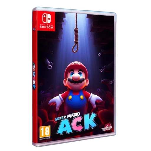 mask, weapon, 3d render, concept art, digital, cover, nintendo, switch transparent PNG cut-out
