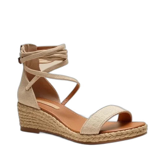 shoes, beige, sandal, women transparent PNG cut-out