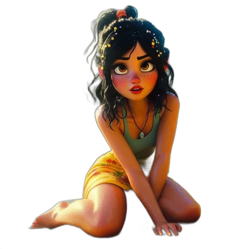 dress, jewelry, crown, concept art, fantasy art, pixel art, 3d render, fire transparent PNG cut-out