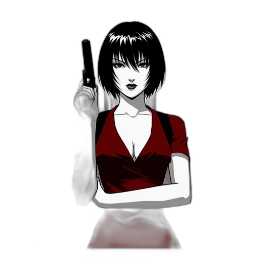 staff, weapon, pixel art, cartoon, comic book art, concept art, red, monochrome transparent PNG cut-out
