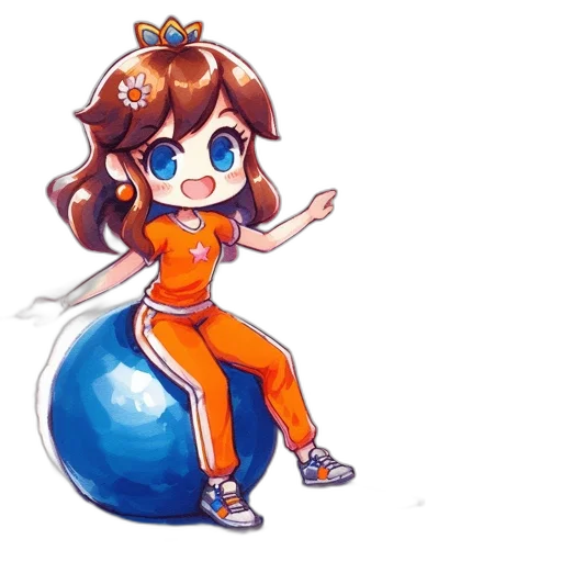 staff, crown, robot, concept art, pixel art, anime, cartoon, outer space transparent PNG cut-out