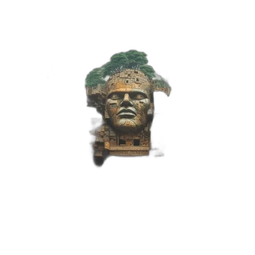crown, mask, face, jewelry, 3d render, photorealistic, oil painting, concept art transparent PNG cut-out