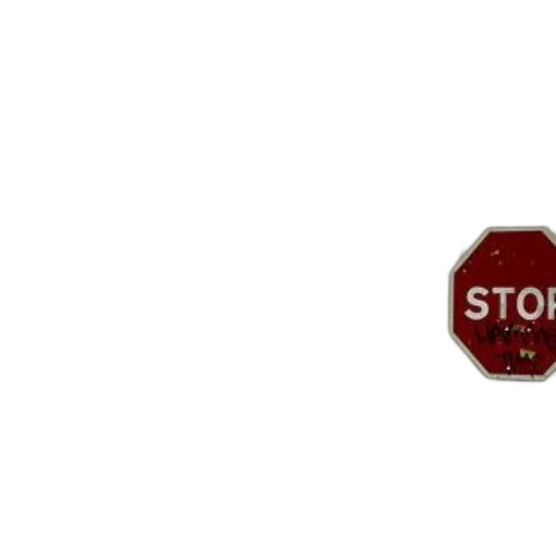 staff, car, jewelry, 3d render, photorealistic, stop, sign, stands transparent PNG cut-out