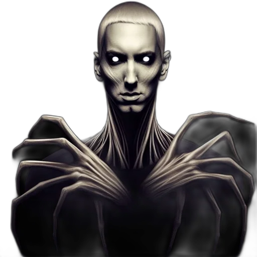 robot, mask, face, creature, comic book art, concept art, fantasy art, cyberpunk transparent PNG cut-out