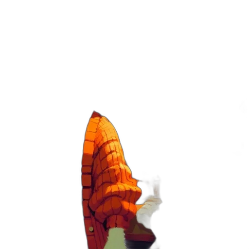 umbrella, staff, dragon, hat, 3d render, concept art, pixel art, fantasy art transparent PNG cut-out