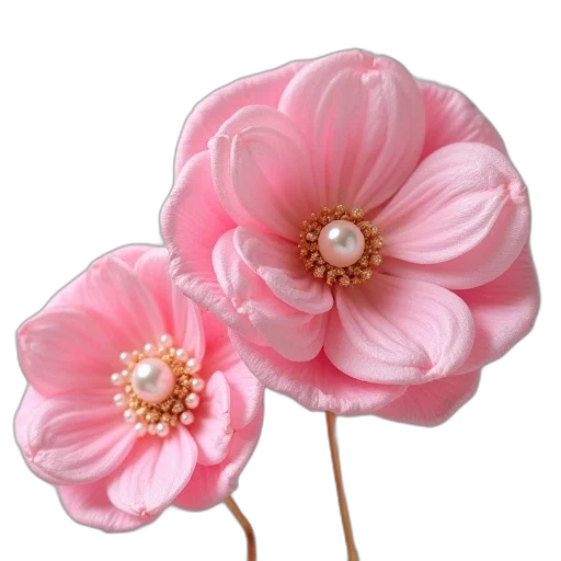flower, crown, jewelry, hat, photorealistic, 3d render, oil painting, pair transparent PNG cut-out