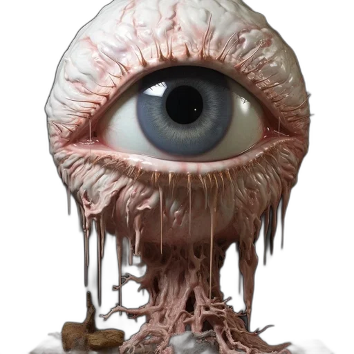 creature, face, mask, robot, concept art, 3d render, photorealistic, comic book art transparent PNG cut-out