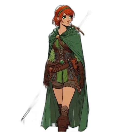 staff, dress, sword, weapon, concept art, fantasy art, pixel art, comic book art transparent PNG cut-out