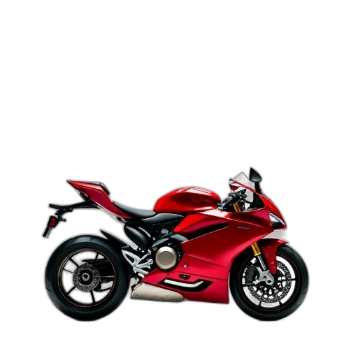 weapon, 3d render, photorealistic, concept art, cartoon, red, sports, motorcycle transparent PNG cut-out