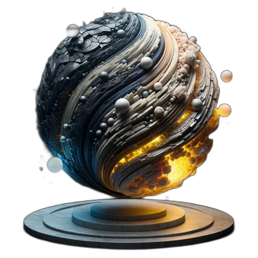crown, concept art, 3d render, fantasy art, photorealistic, outer space, illuminated, sphere-shaped transparent PNG cut-out