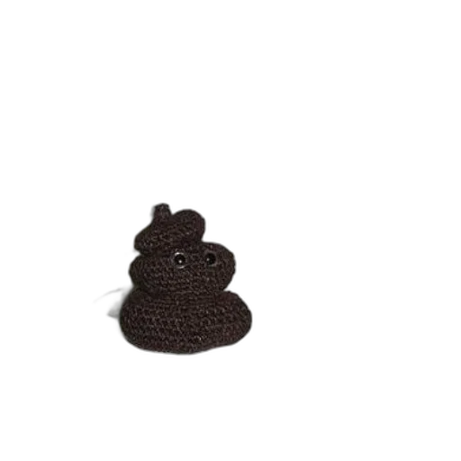 hat, crown, jewelry, food, 3d render, crocheted, poop, emoji transparent PNG cut-out