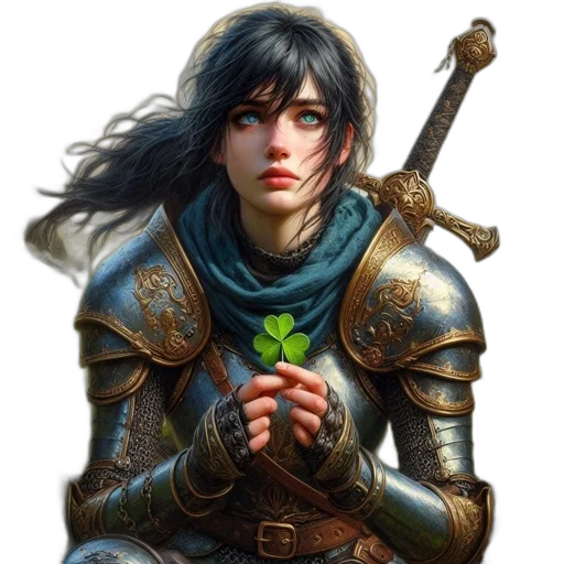 sword, weapon, dragon, fantasy art, concept art, comic book art, pixel art, green transparent PNG cut-out