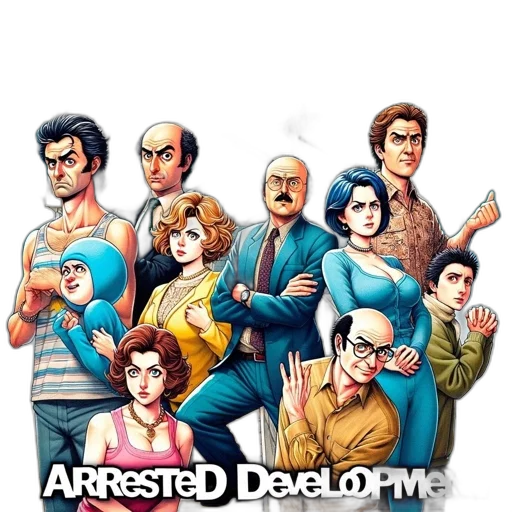 staff, comic book art, concept art, cartoon, pixel art, illustrations, arrested, development transparent PNG cut-out