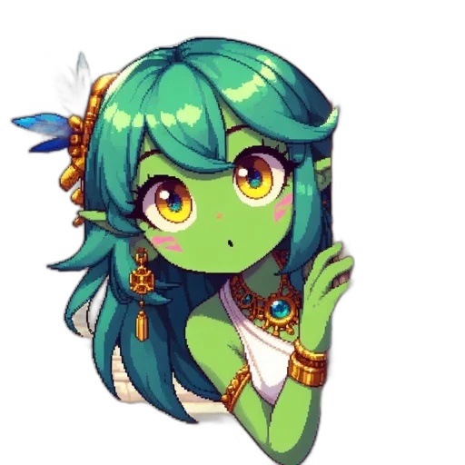 staff, dragon, jewelry, crown, pixel art, fantasy art, anime, concept art transparent PNG cut-out