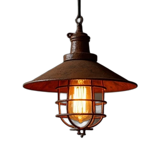 3d render, photorealistic, rusty, metal transparent PNG cut-out