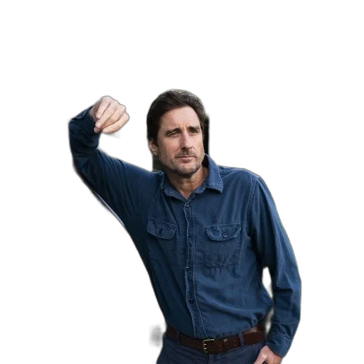 jacket, hair, staff, animal, photorealistic, concept art, 3d render, man transparent PNG cut-out