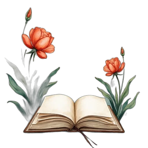 flower, crown, watercolor, painting, notebooks transparent PNG cut-out