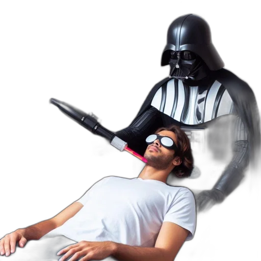 staff, mask, concept art, photorealistic, comic book art, 3d render, outer space, darth transparent PNG cut-out