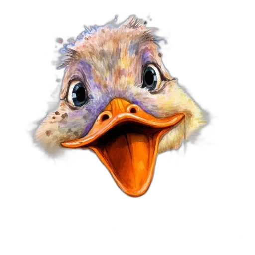face, mask, animal, creature, photorealistic, 3d render, watercolor, concept art transparent PNG cut-out